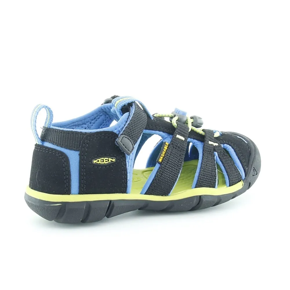 SANDALIAS KEEN SEACAMP NEGROAZULVERDE