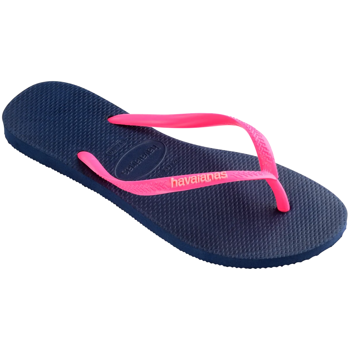 Sandalias Mujer Havaianas Slim Azul Marino