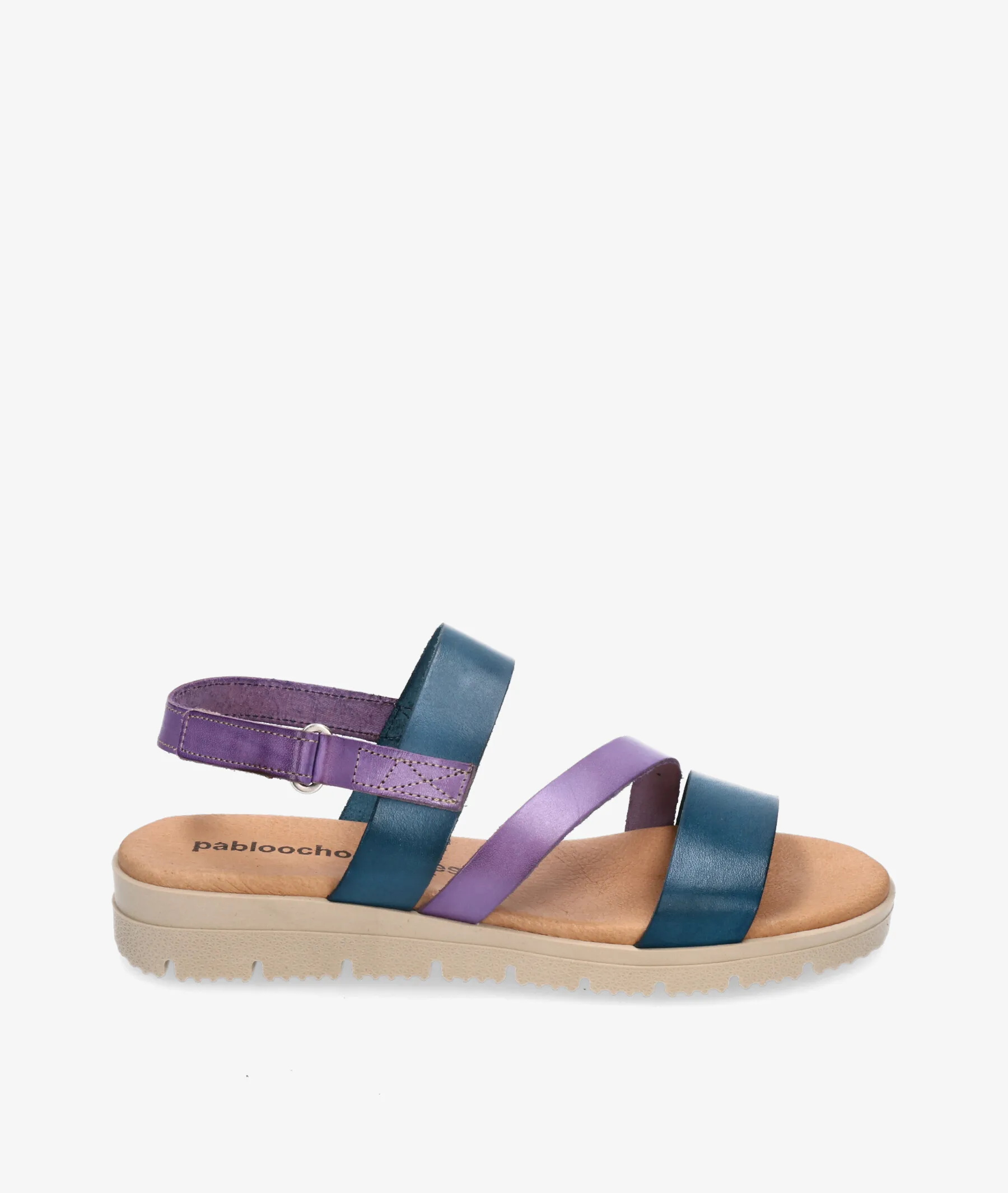 Sandalias pabloochoa.shoes 1807 en azul marino
