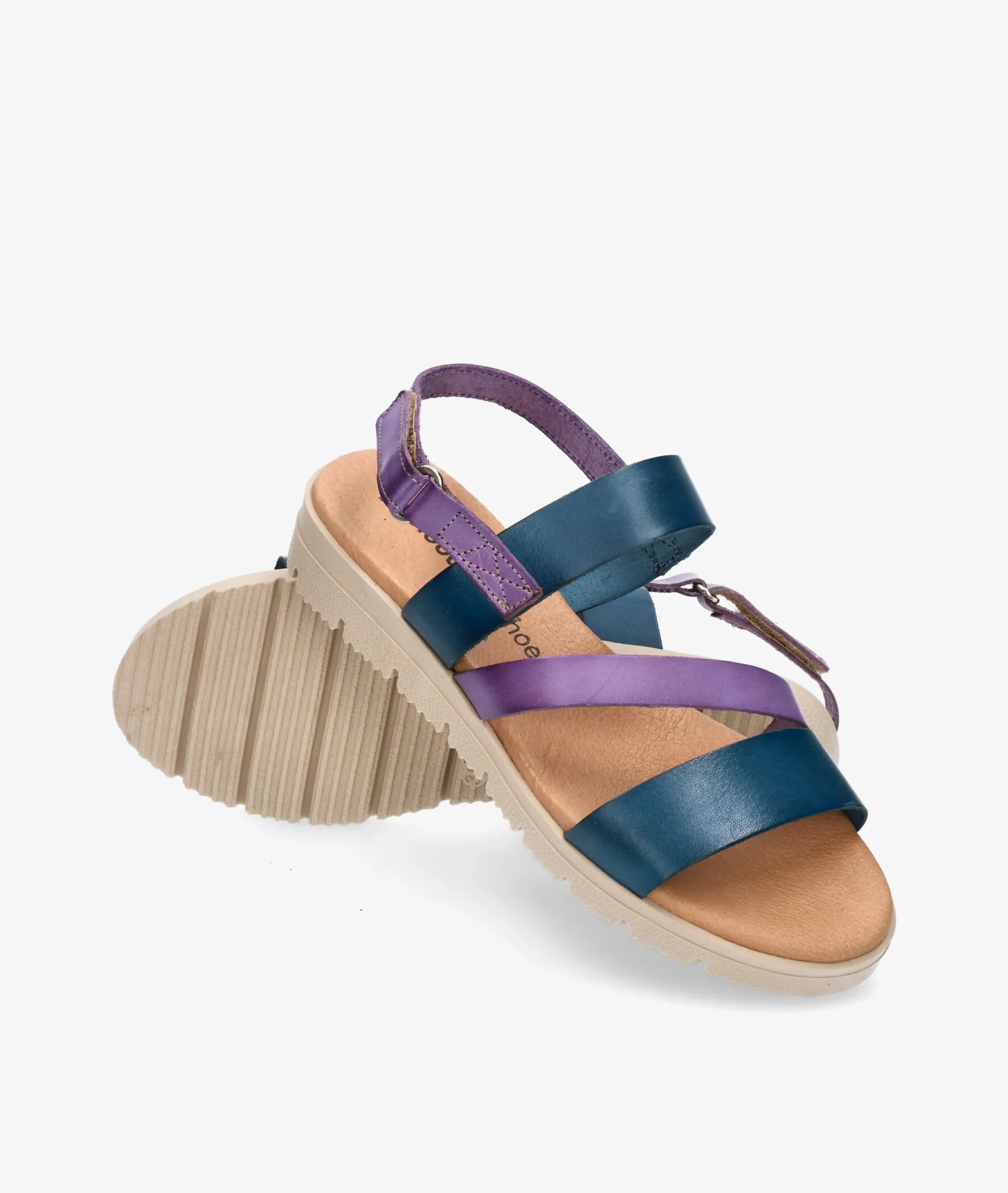 Sandalias pabloochoa.shoes 1807 en azul marino