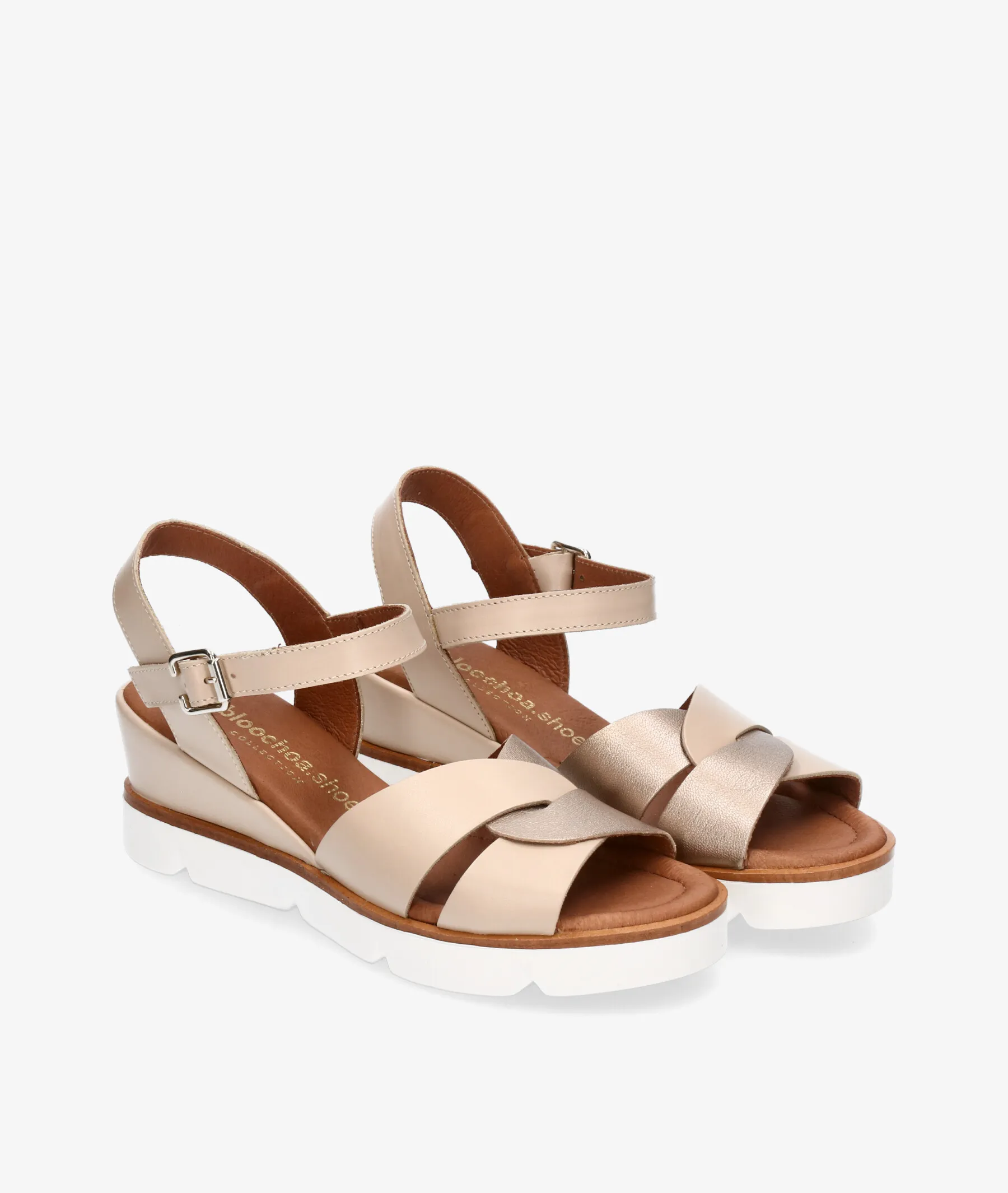 Sandalias pabloochoa.shoes 40001 en beige
