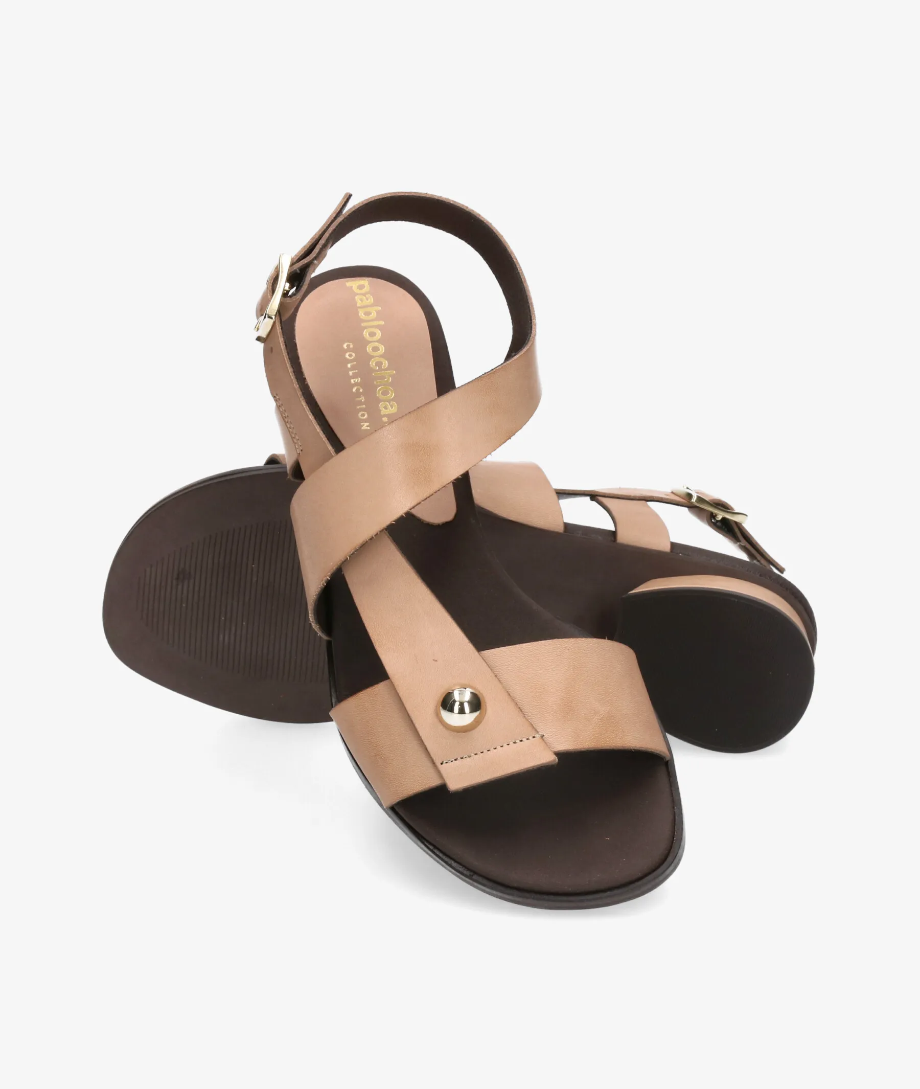 Sandalias pabloochoa.shoes 4564 en beige