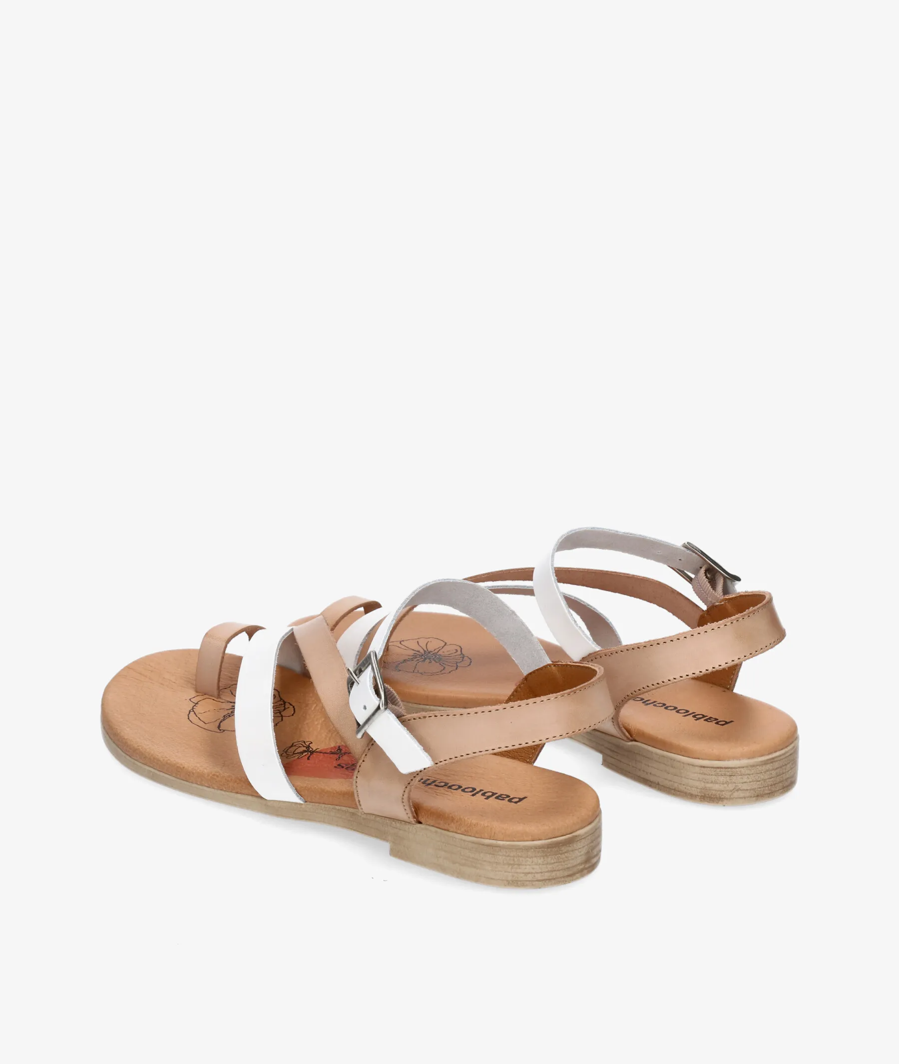 Sandalias pabloochoa.shoes 9128 en beige