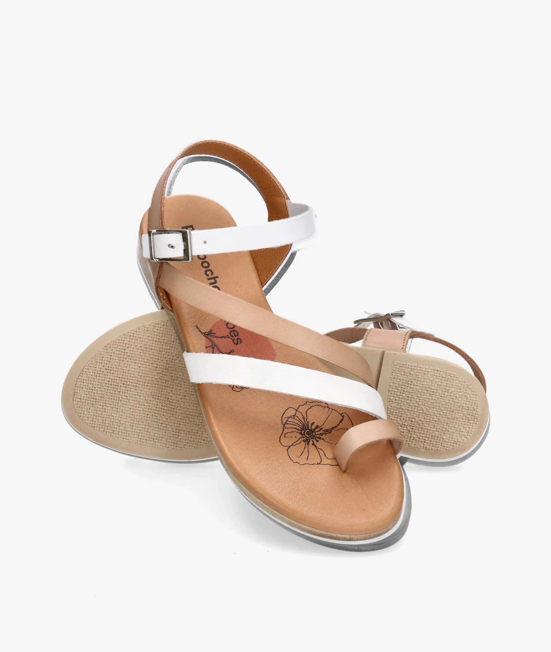 Sandalias pabloochoa.shoes 9128 en beige