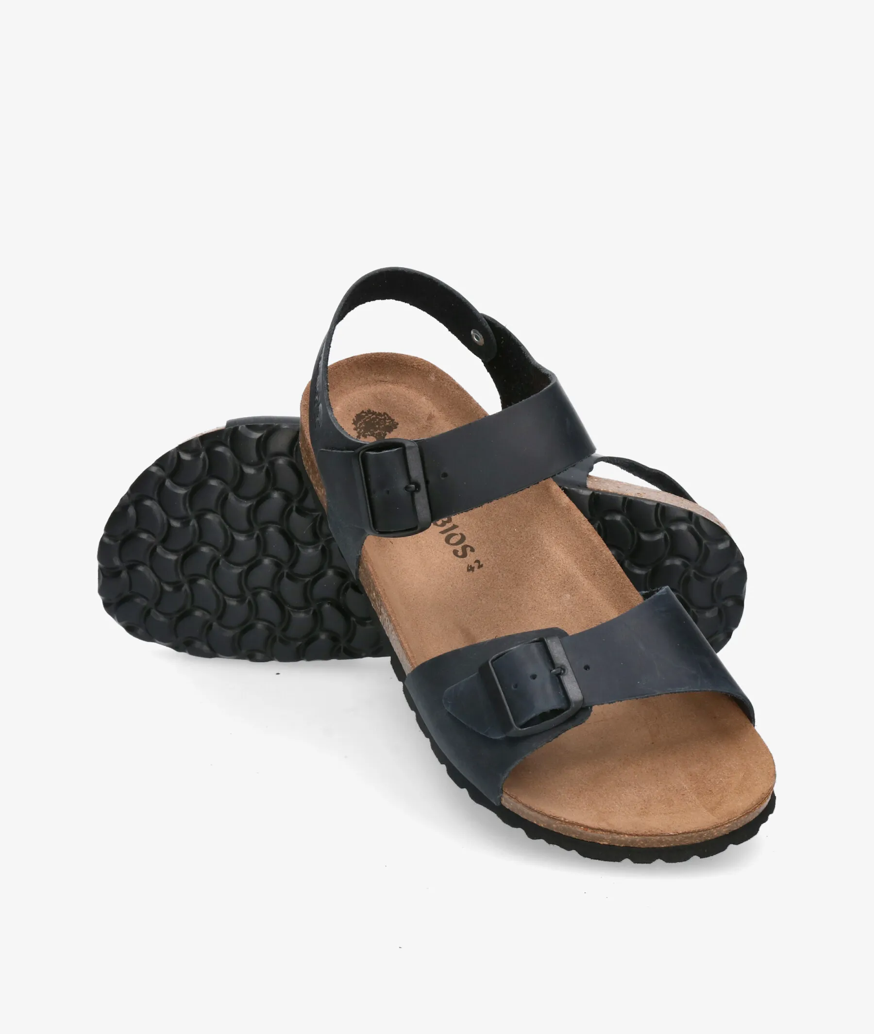 Sandalias pabloochoa.shoes  9569 en azul marino