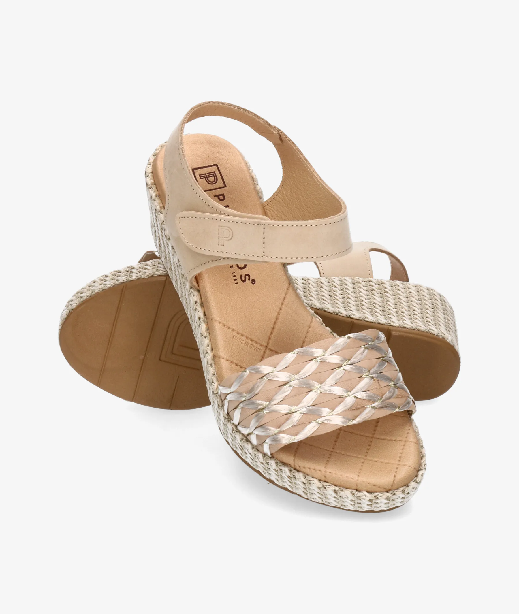 Sandalias Pitillos 1485 en beige