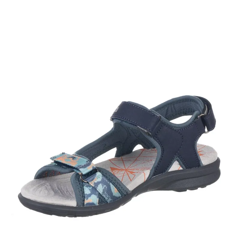 Sandalias Planas Chiruca Cadaques Mujer Azul