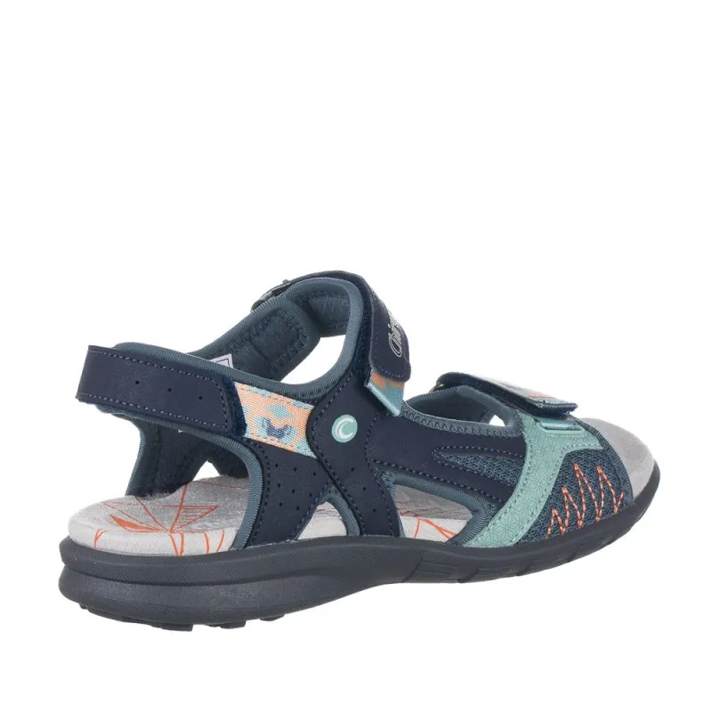 Sandalias Planas Chiruca Cadaques Mujer Azul