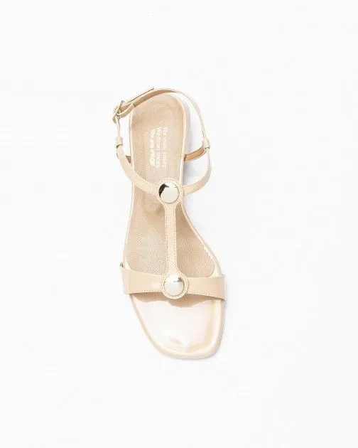 Sandalias planas PROF 232L Beige