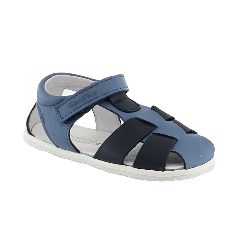 SANDALIAS RESPETUOSAS BLANDITOS ALGODóN AZULJEANS