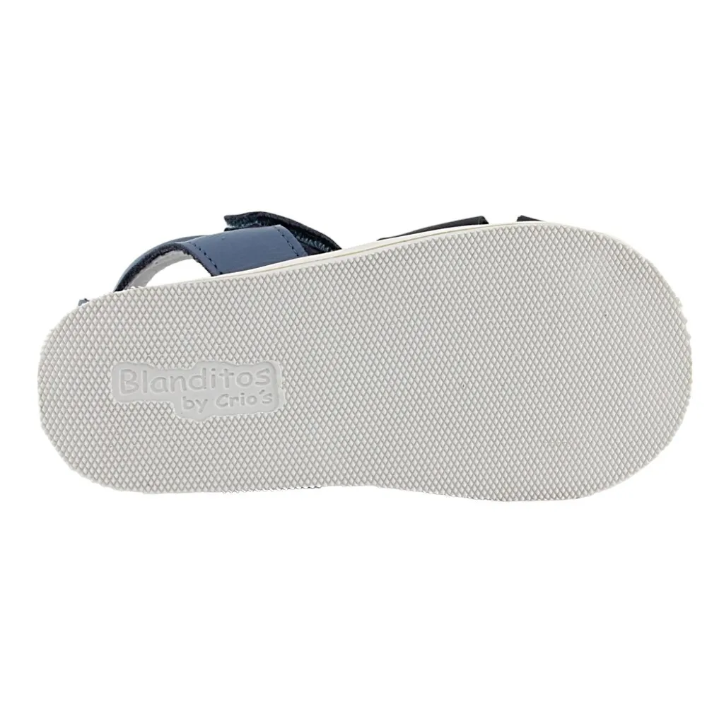 SANDALIAS RESPETUOSAS BLANDITOS ALGODóN AZULJEANS