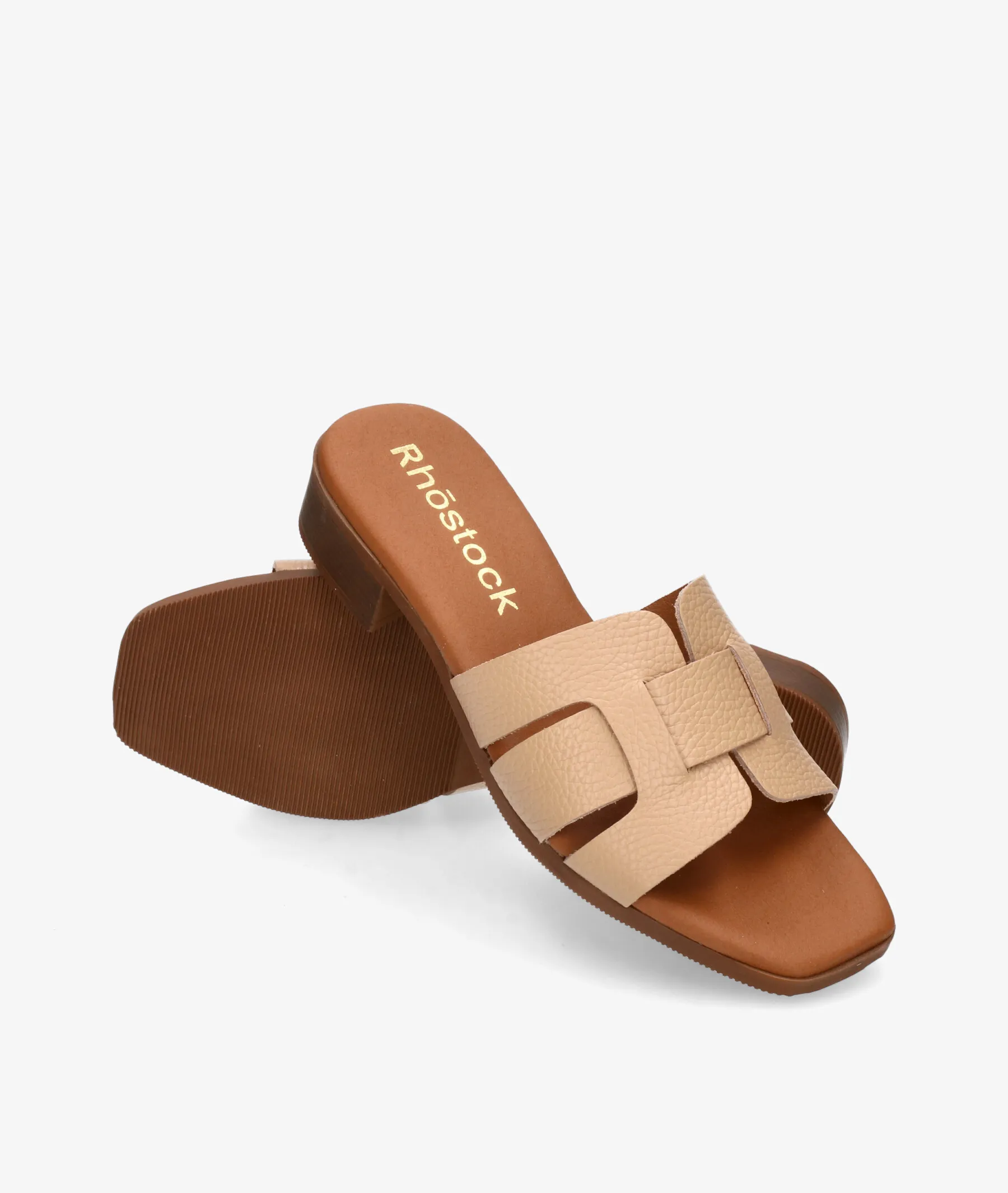 Sandalias Rhostock  5343 en beige