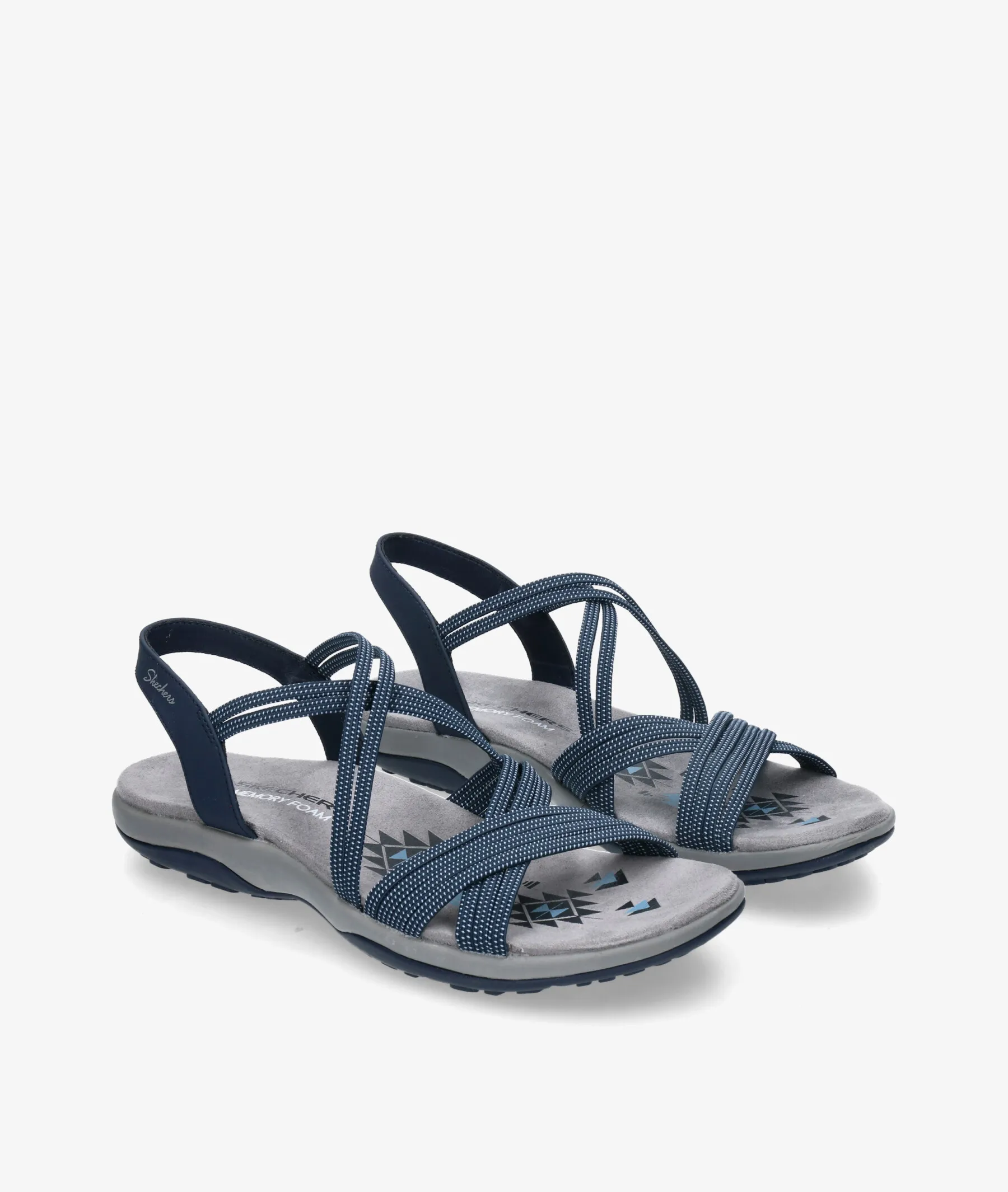 Sandalias Skechers 163117 en azul marino