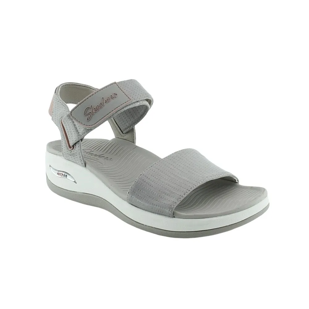 Sandalias Skechers Arch Fit Beige