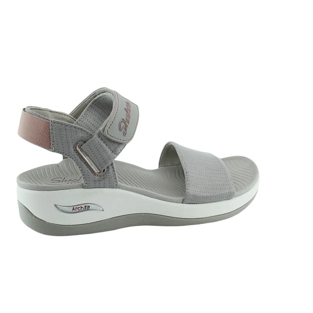 Sandalias Skechers Arch Fit Beige