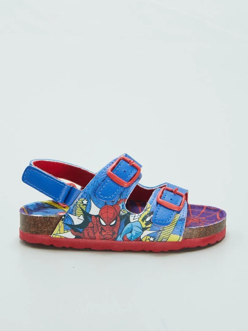 SANDALIAS 'SPIDERMAN'  AZUL
