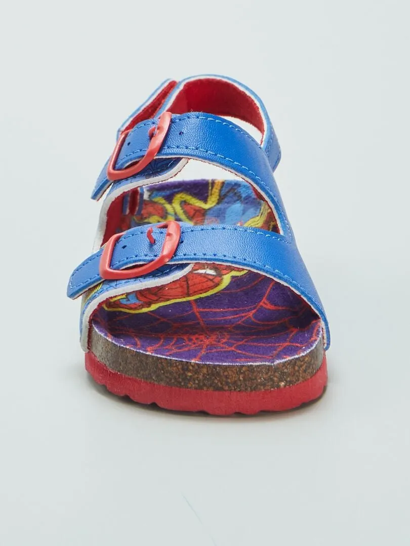SANDALIAS 'SPIDERMAN'  AZUL
