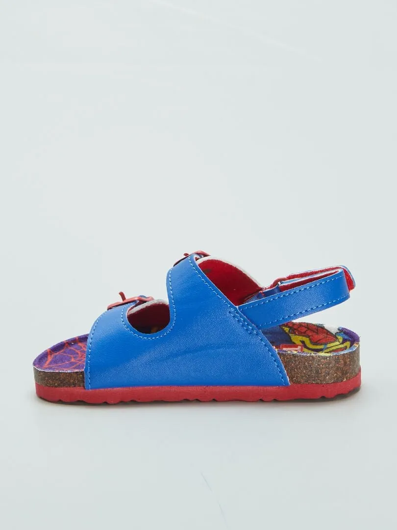 SANDALIAS 'SPIDERMAN'  AZUL