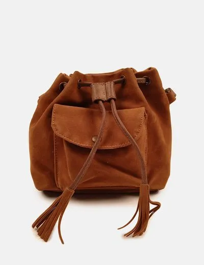 Sfera Bolso saco ante marrón