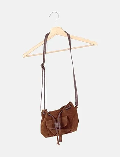 Sfera Bolso saco ante marrón
