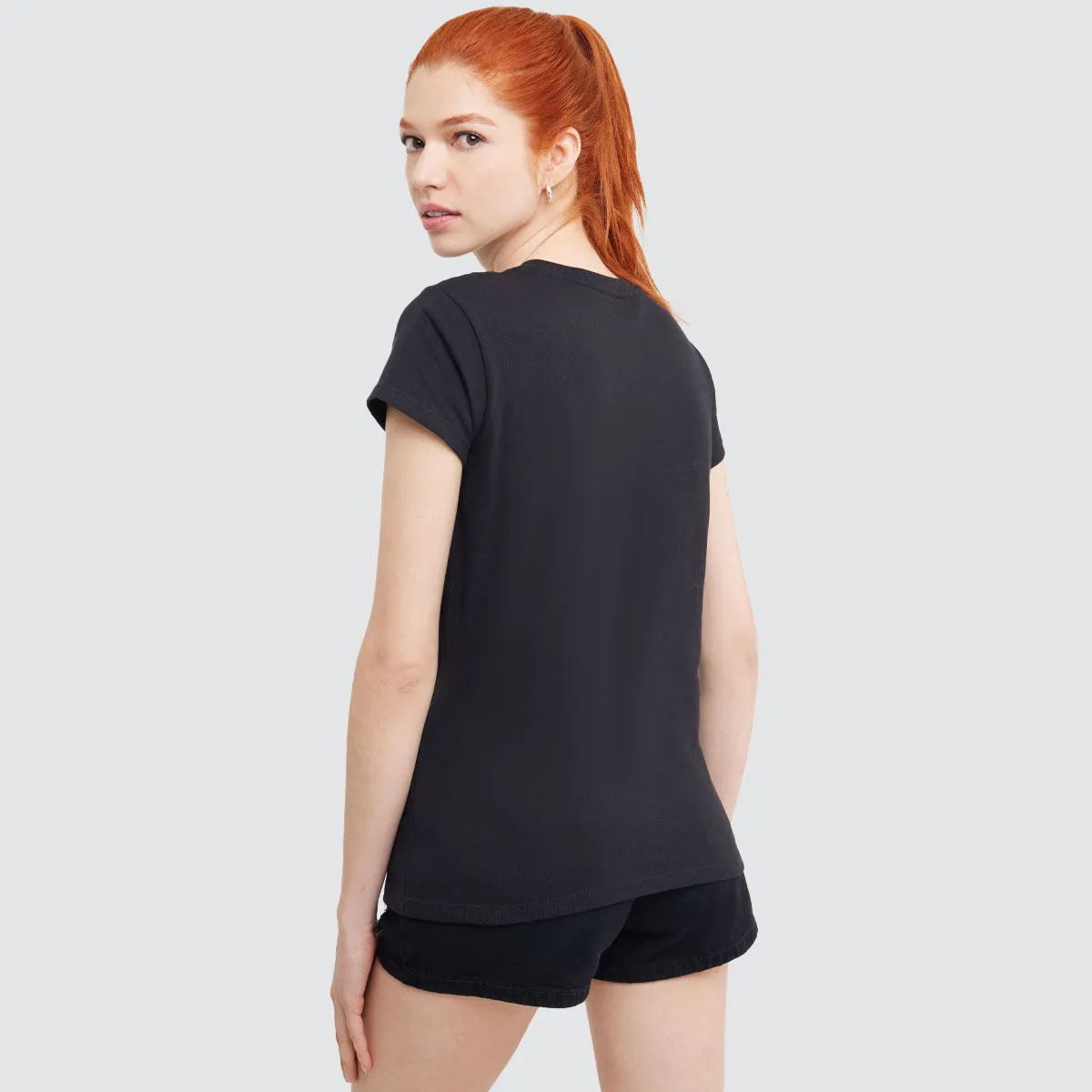 Short Negro Con Rotos