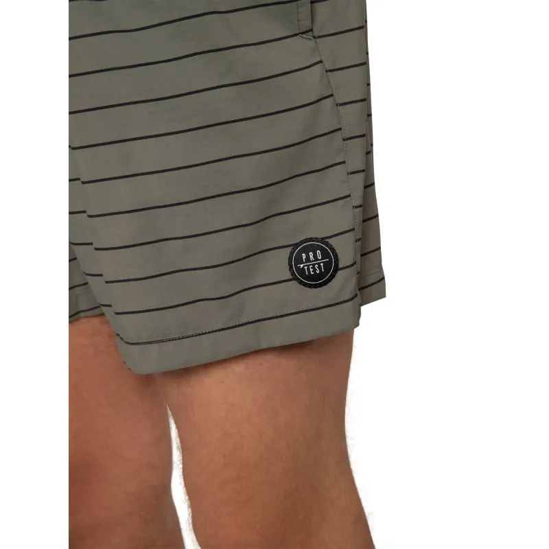 Shorts de baño Protest Sharif (verde gris) para hombre