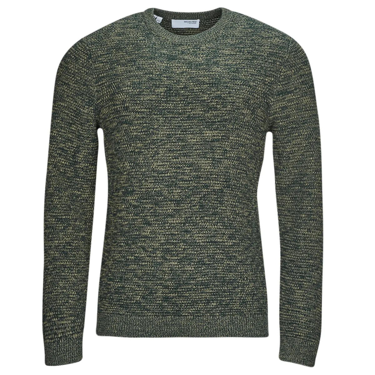 SLHVINCE LS KNIT BUBBLE CREW NECK NOOS