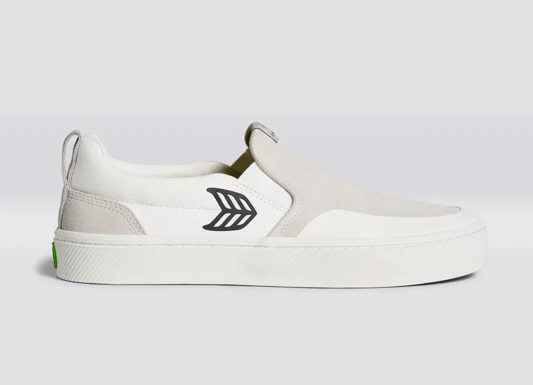 SLIPON PRO OFFWHITE CANVAS VINTAGE