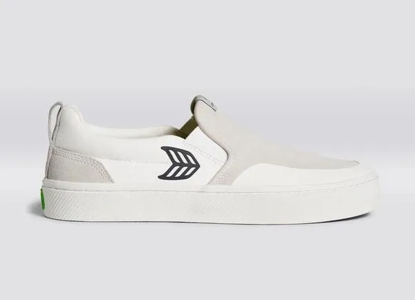 SLIPON PRO OFFWHITE CANVAS VINTAGE