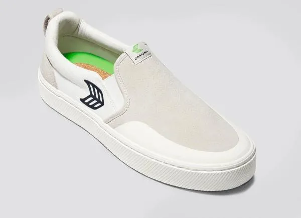 SLIPON PRO OFFWHITE CANVAS VINTAGE