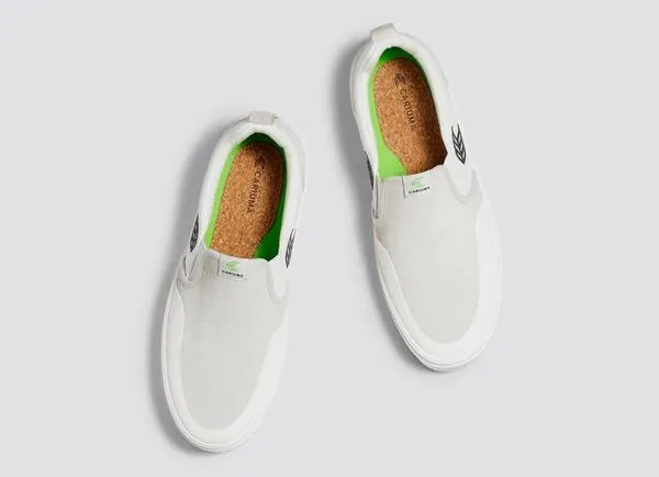 SLIPON PRO OFFWHITE CANVAS VINTAGE