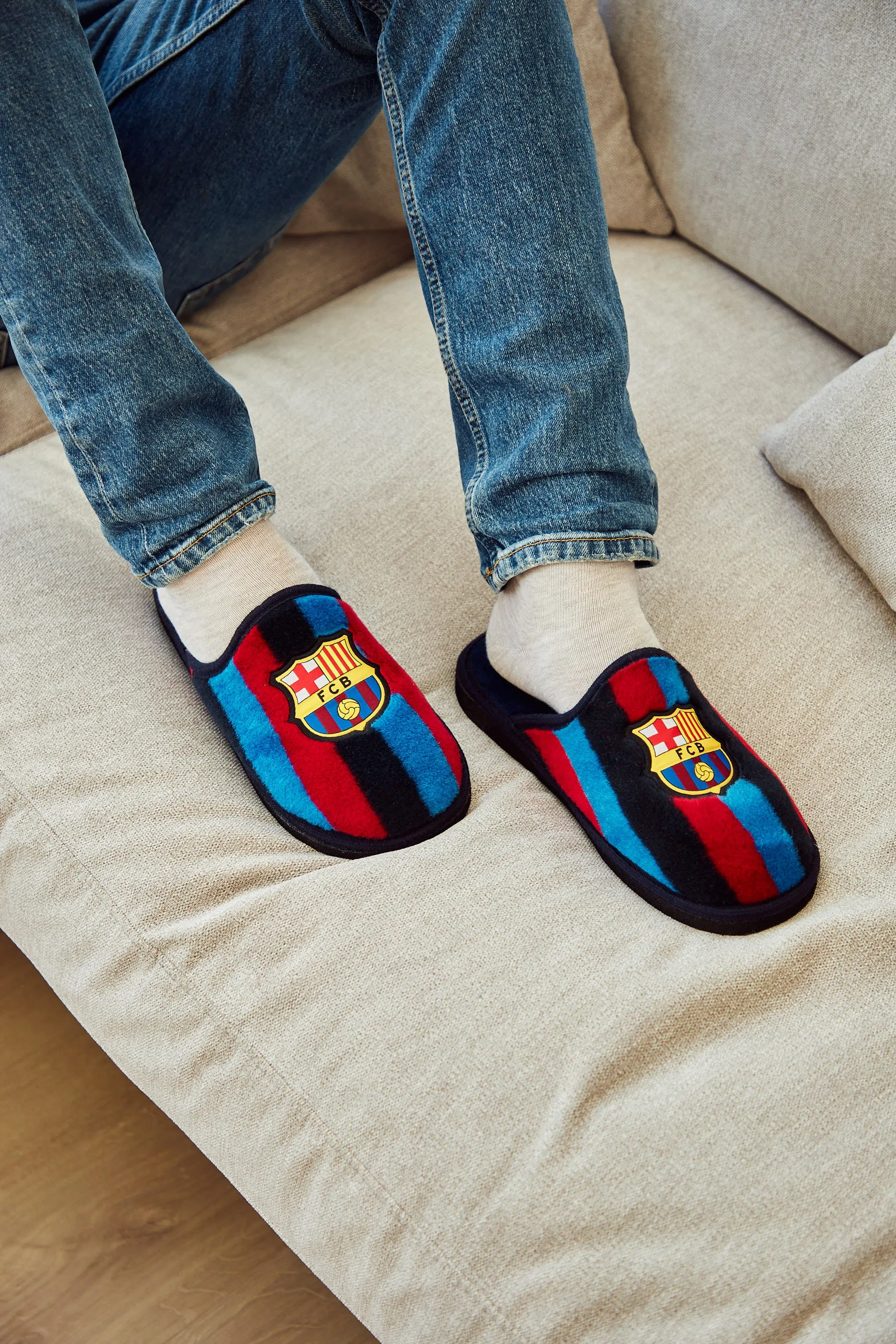 SLIPPERS ZAPATILLAS LIGERAS FC BARCELONA 1 EQUIPACIóN 2223