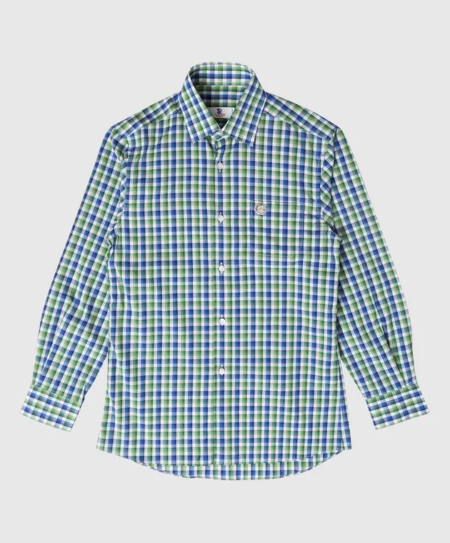 Stefano Ricci Children's checked shirt