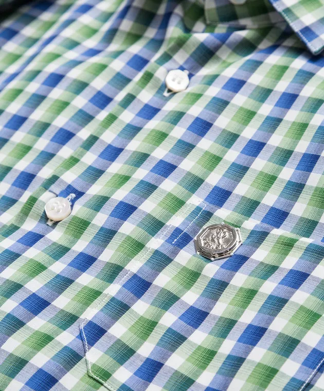 Stefano Ricci Children's checked shirt