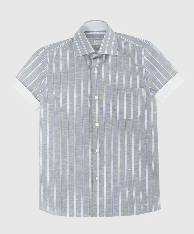 Stefano Ricci Children's striped shirt
