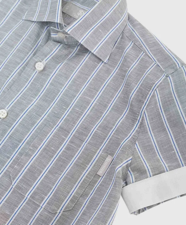 Stefano Ricci Children's striped shirt