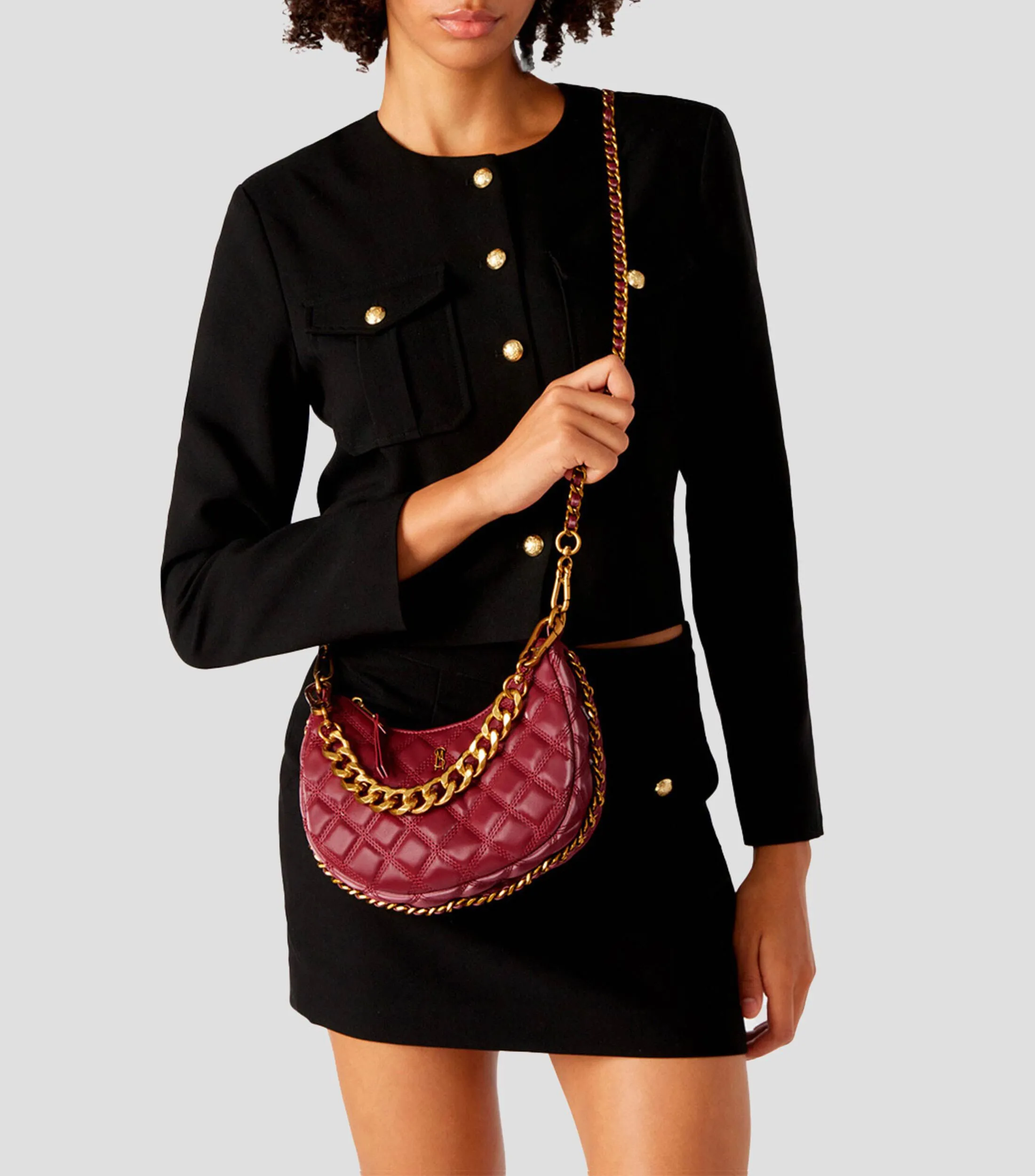 Steve Madden Bolso Crossbody Bwink capitonado Mujer