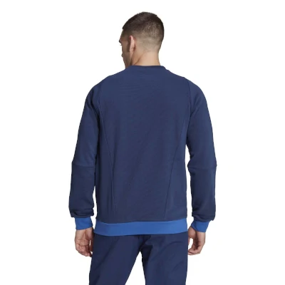 Sudadera Adidas Tiro23 C Co Cre Azul Oscuro