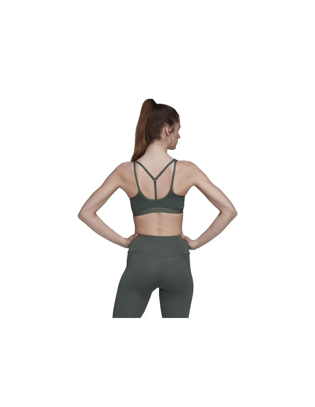 Sujetador Deportivo adidas Coreessentials Mujer Green