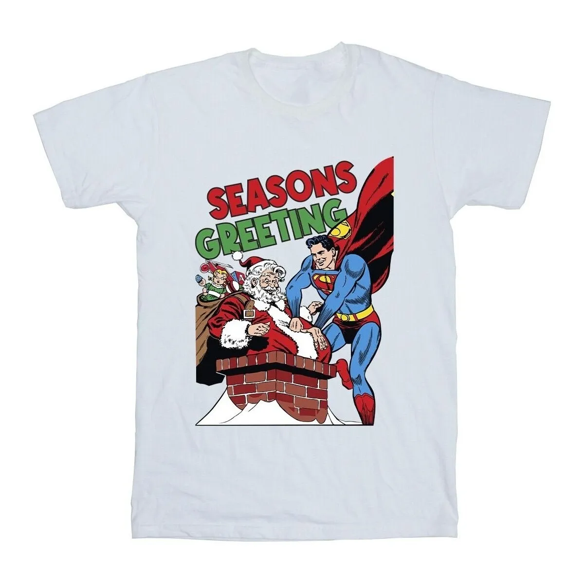 Superman Santa Comic