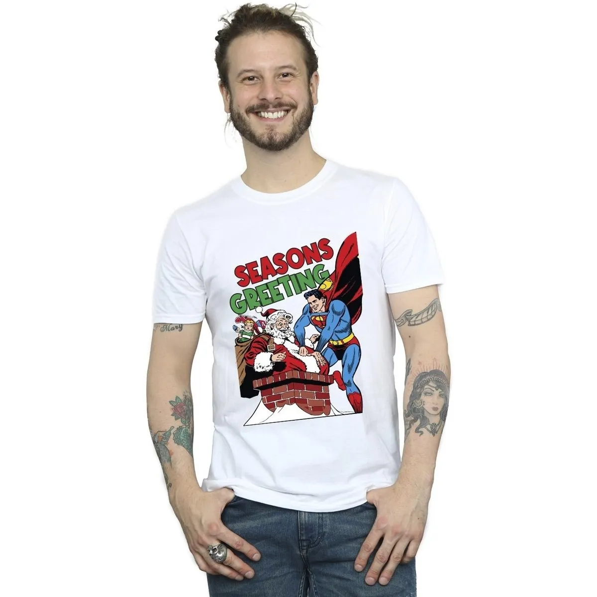 Superman Santa Comic
