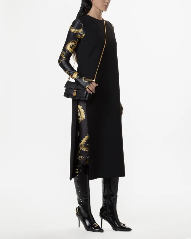 Suéter corto Versace Jeans Couture 77HAH218 dorado