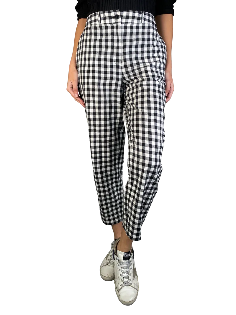 SÉZANE Pantalón Cuadros