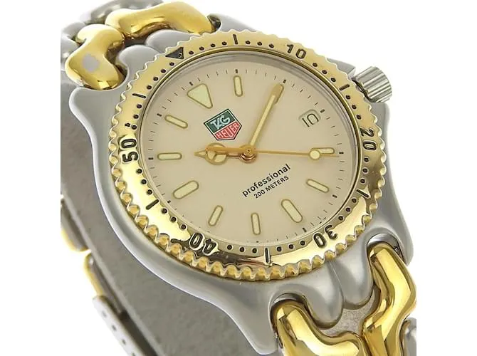 TAG HEUER Reloj Profesional S95.713K Plata Dorado 