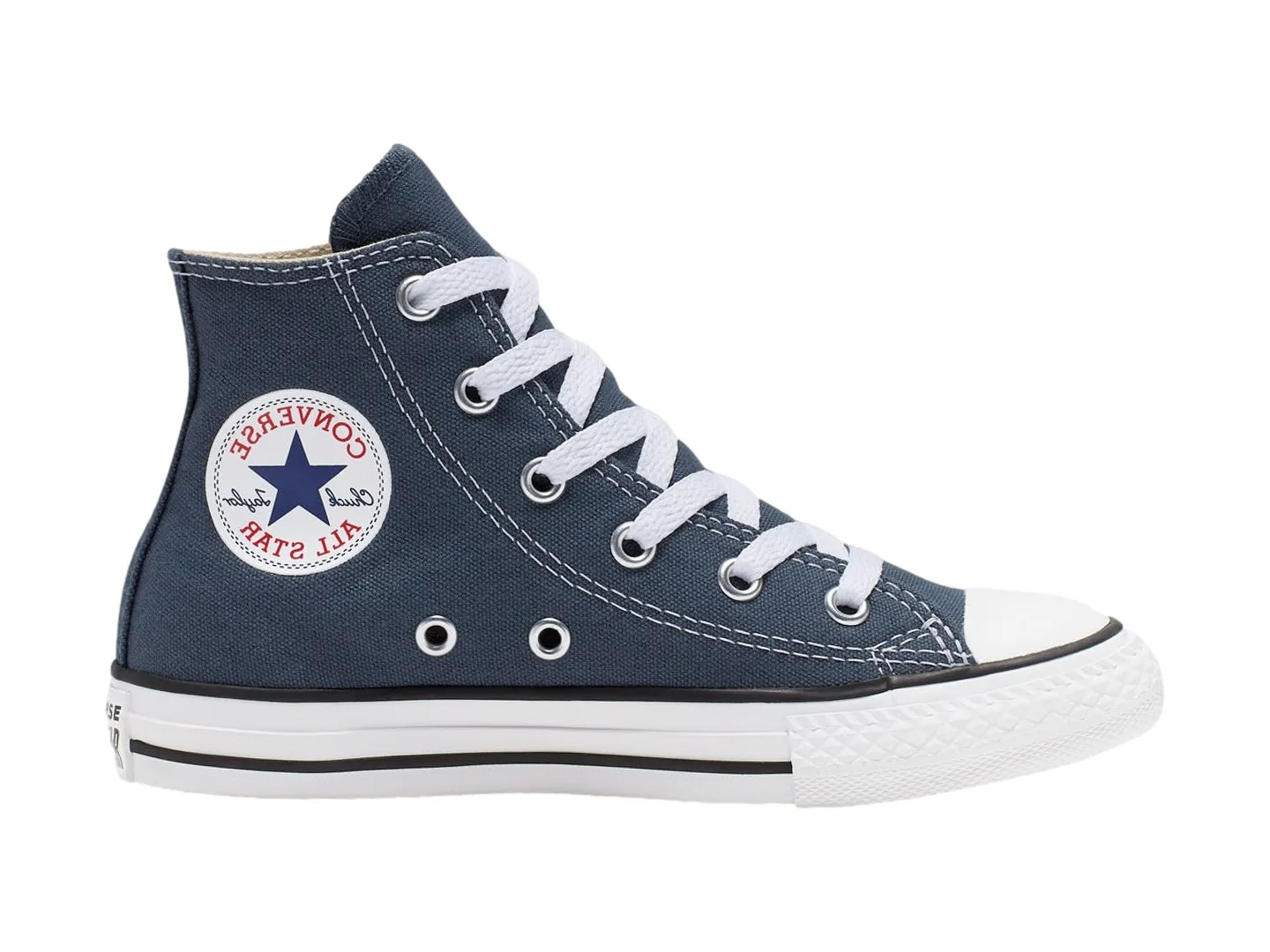 Tenis Converse Basic Hi Azul Para Niño