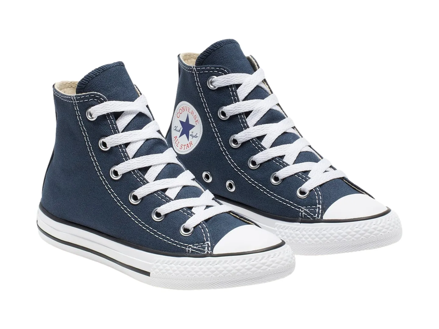 Tenis Converse Basic Hi Azul Para Niño