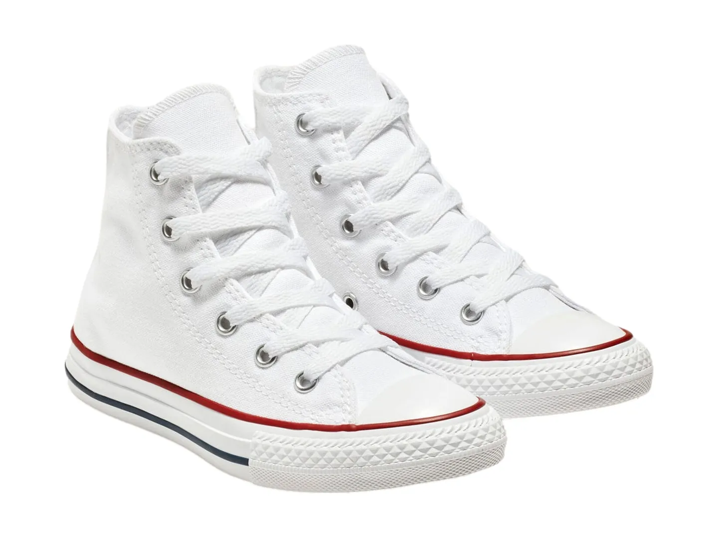 Tenis Converse Basic Hi Blanco Para Niño