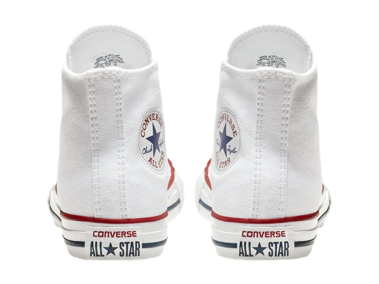 Tenis Converse Basic Hi Blanco Para Niño