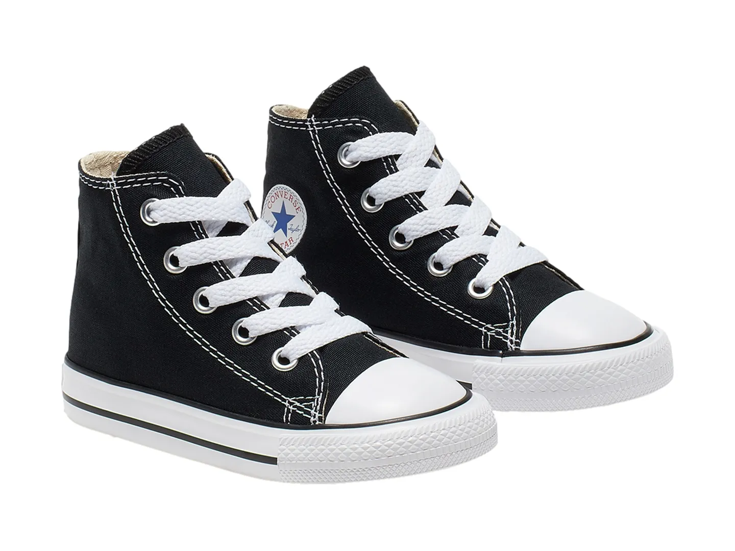 Tenis Converse Basic Hi Negro Para Niño