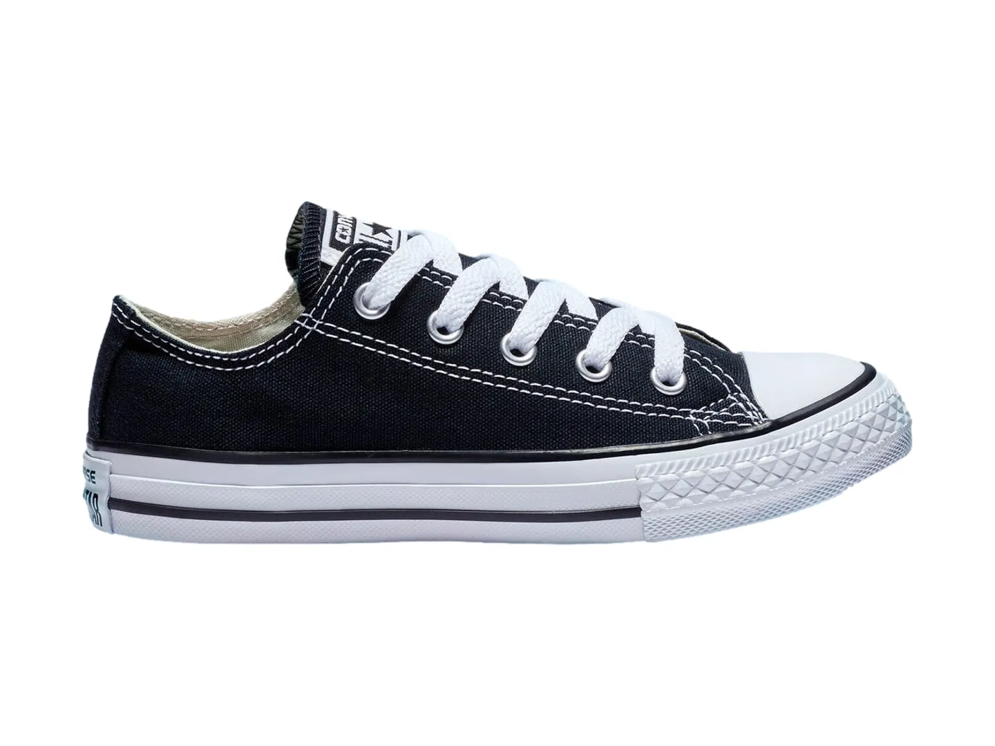 Tenis Converse Basic Negro Para Niño